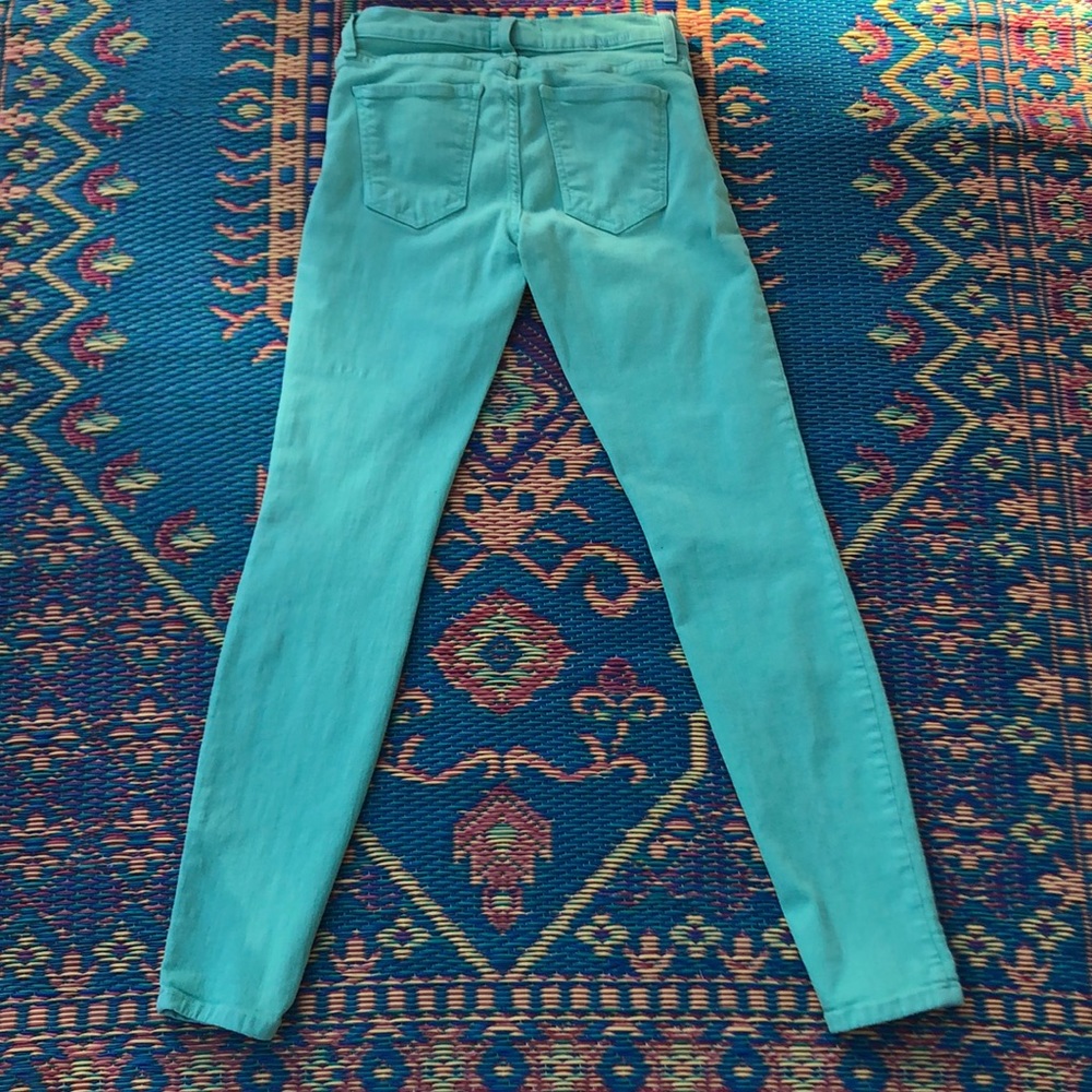 Current/Elliott sz26 light turquoise jean